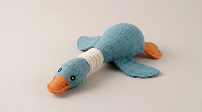Duck Plush Dog Toy