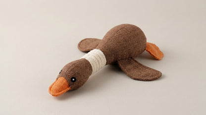 Duck Plush Dog Toy