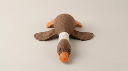 Duck Plush Dog Toy