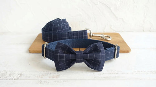 Double Bow Dog Collar