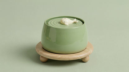 Whale Ceramic Cat Water Fountain
