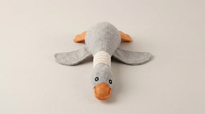 Duck Plush Dog Toy